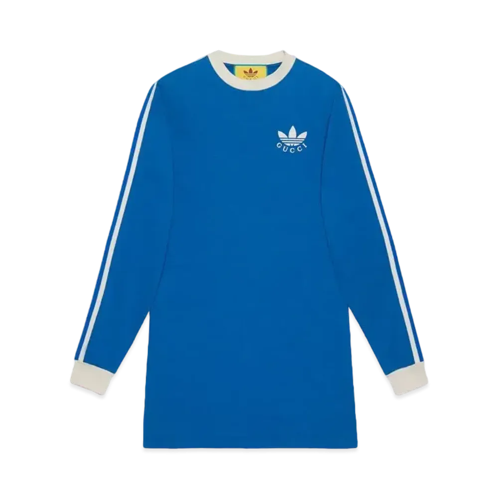 adidas x GUCCI T-Shirt Dress "Blue"