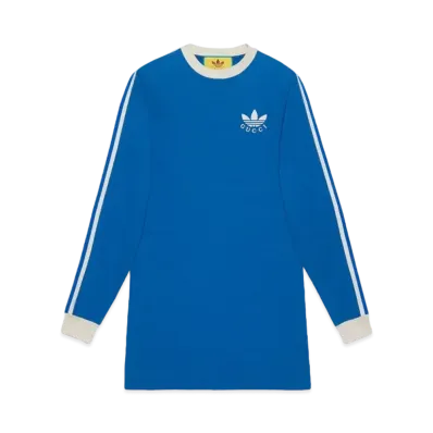 adidas x GUCCI T-Shirt Dress "Blue"
