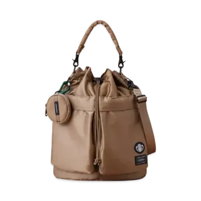 PORTER x STARBUCKS Coffee Bean Shape 2Way Tool Bag "Latte Beige"