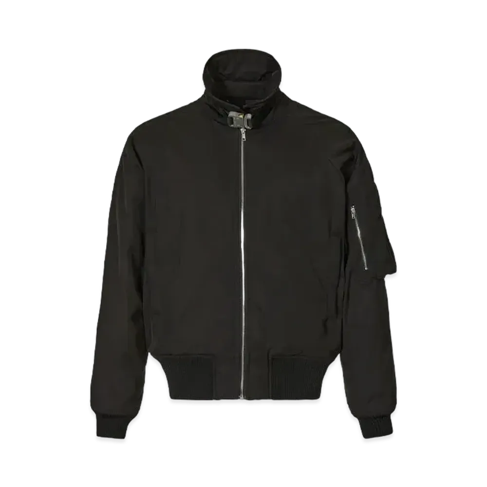 1017 ALYX 9SM Arch Logo Bomber Jacket "Black"