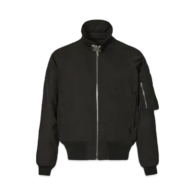 1017 ALYX 9SM Arch Logo Bomber Jacket "Black"