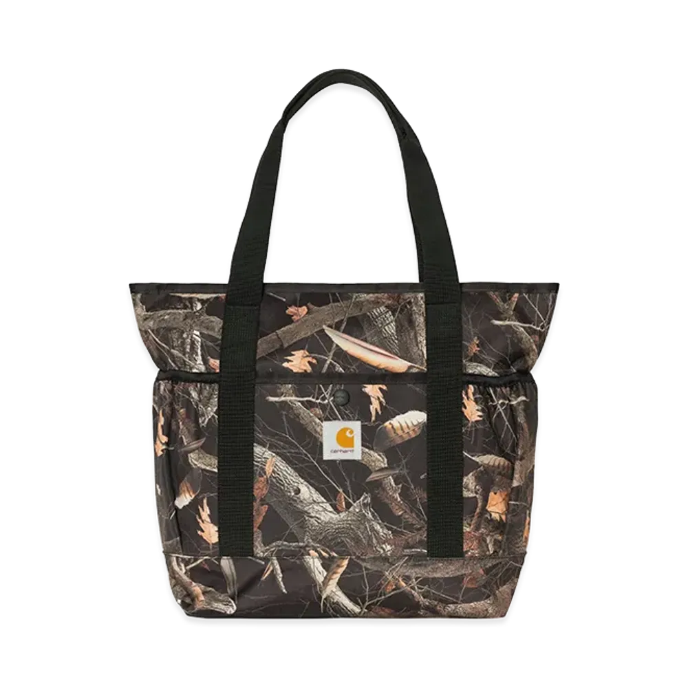 Carhartt WIP Clapton Tote Bag "Camo Feather Tree/Black"
