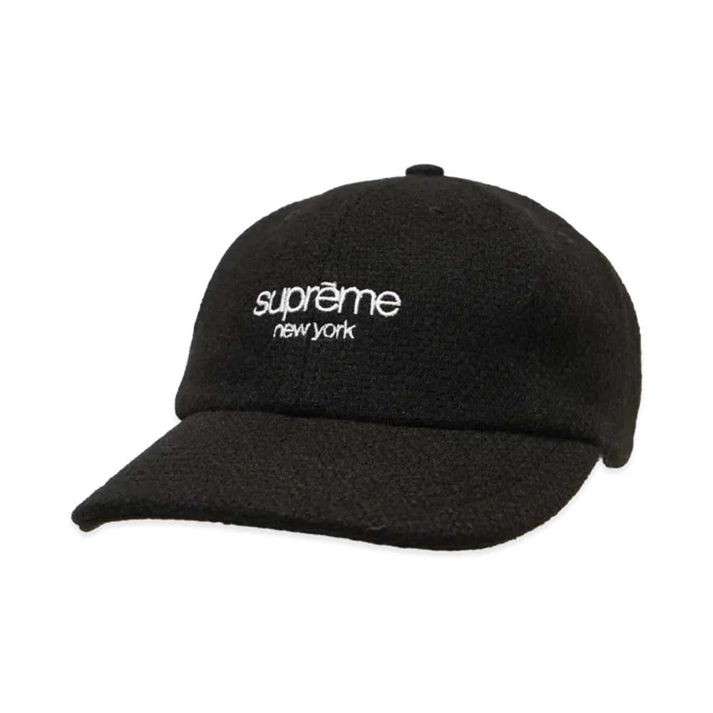 Supreme x Harris Tweed 6-Panel "Black"