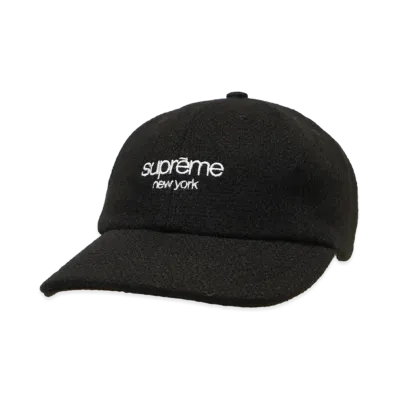 Supreme x Harris Tweed 6-Panel "Black"