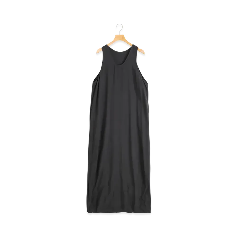 COMOLI Ladies Rayon Sleeveless "Black"