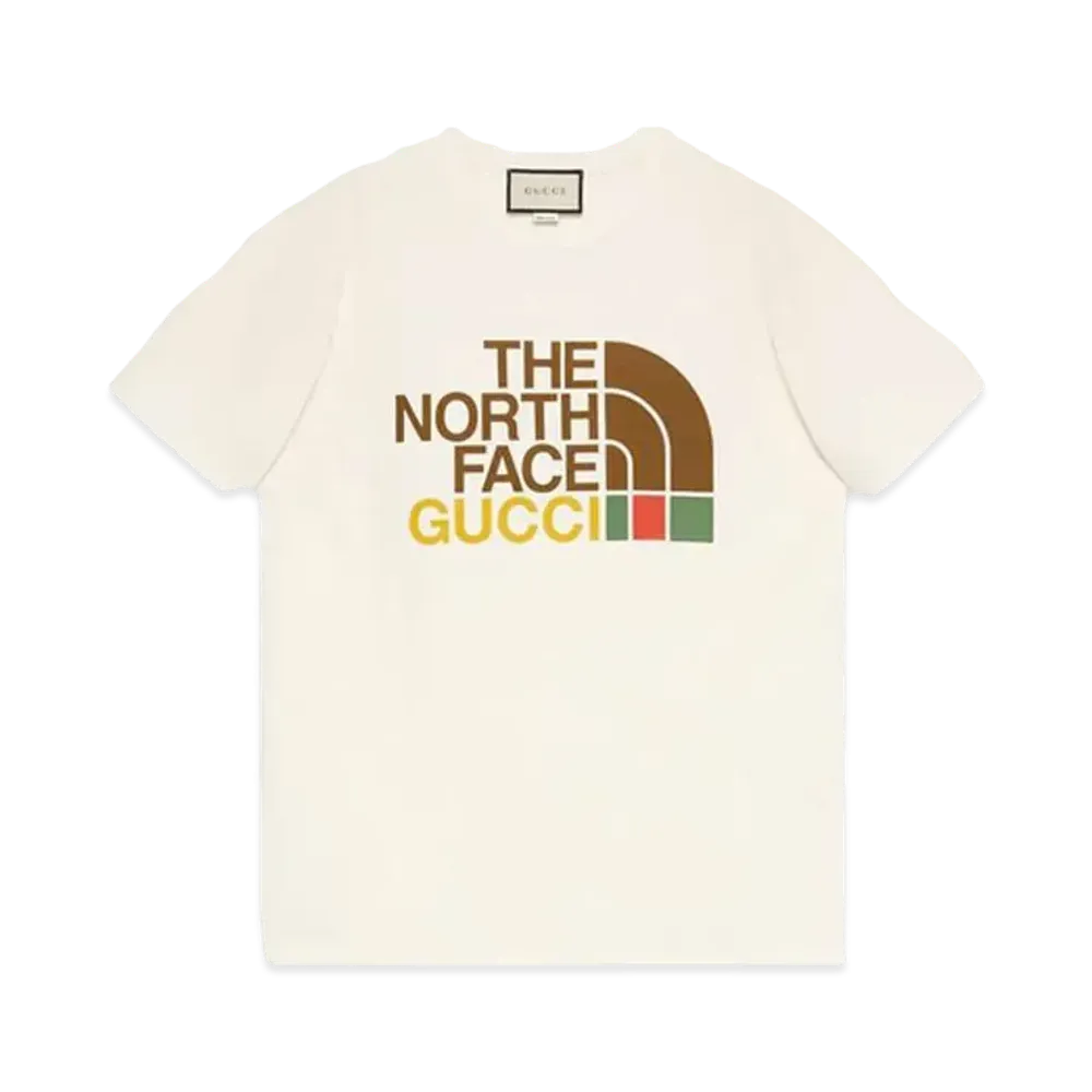 GUCCI x The North Face Cotton T-Shirt "Beige"