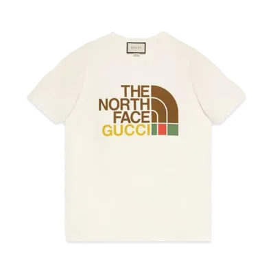GUCCI x The North Face Cotton T-Shirt "Beige"