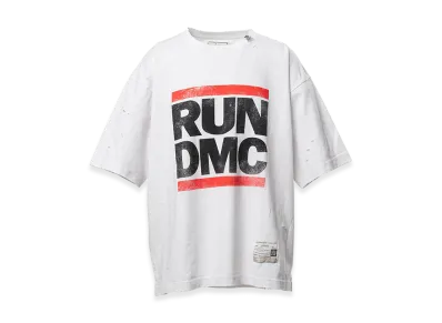Maison MIHARA YASUHIRO x U/MUSIC Run-D.M.C. Graphic T-shirt "White"
