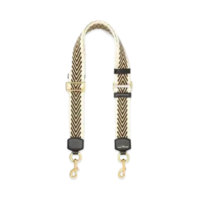 Marc Jacobs The Arrow Woven Webbing Strap "Black Multi"