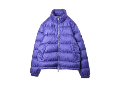 Dior Oblique Nylon Down Jacket "Purple"