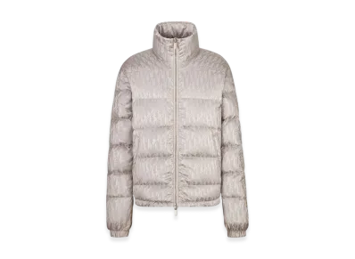 Dior Oblique Down Jacket Technical Jacquard "Pearl"