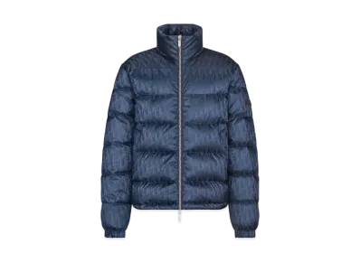 Dior Dior Essentials Dior Oblique Down Jacket Technical Jacquard "Navy Blue"