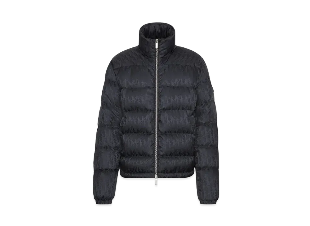 Dior Dior Essentials Dior Oblique Down Jacket Technical Jacquard "Black"