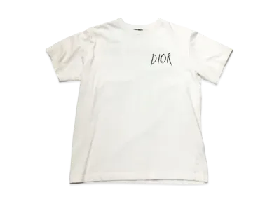 Dior x Raymond Pettibon Men's Embroidery Logo T-shirt "White"