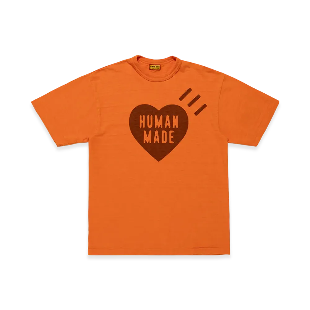 ヒューマンメイド カラー Tシャツ "オレンジ"