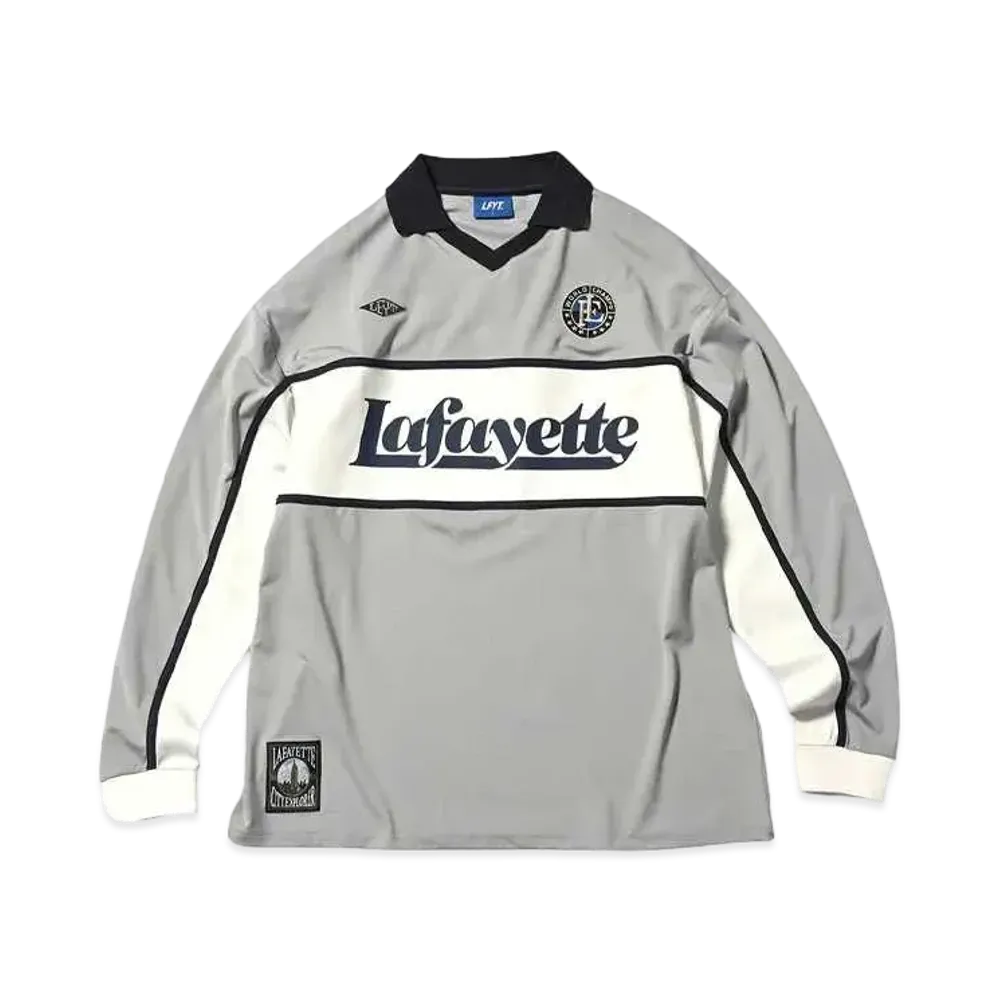 LFYT CHAMPIONSHIP L/S SOCCER JERSEY "GRAY"
