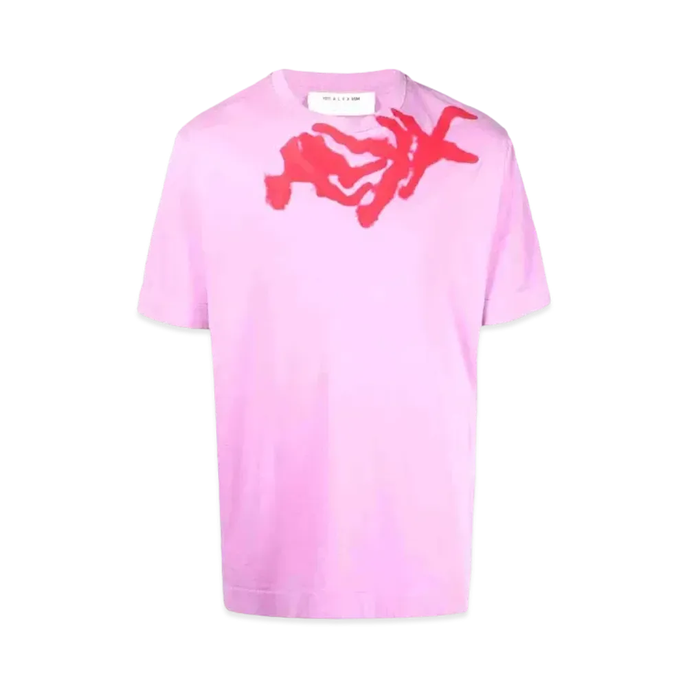 1017 ALYX 9SM Logo-Print T-Shirt "Pink"