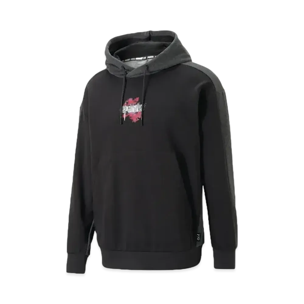 PUMA x FINAL FANTASY XIV Unisex Esports Icon Hoodie "Puma Black Flat Dark Gray"