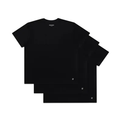 UNDEFEATED S/S Tee 3-Pack "Black"