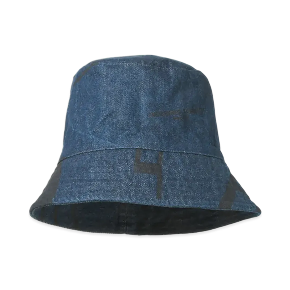 ENGINEERED GARMENTS Bucket Hat - Music Note 12oz Denim "Navy"