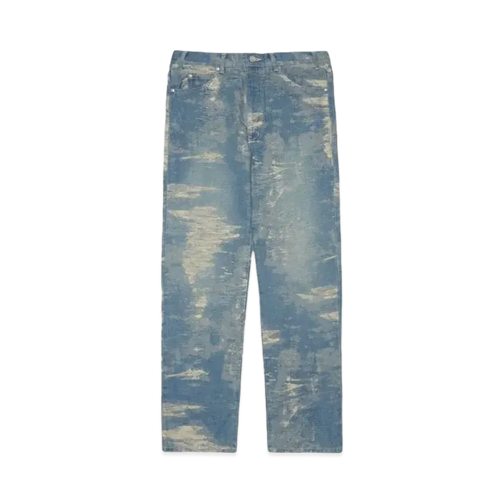 TAAKK REGULAR FIT DENIM PANTS "BLEACH"