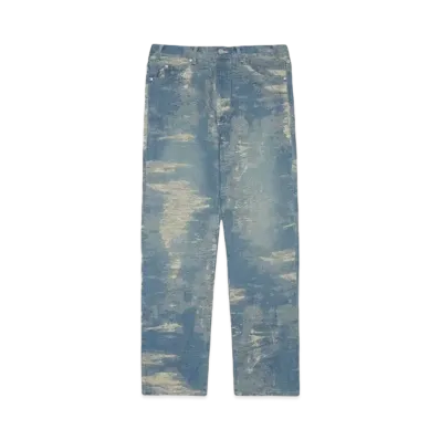 TAAKK REGULAR FIT DENIM PANTS "BLEACH"