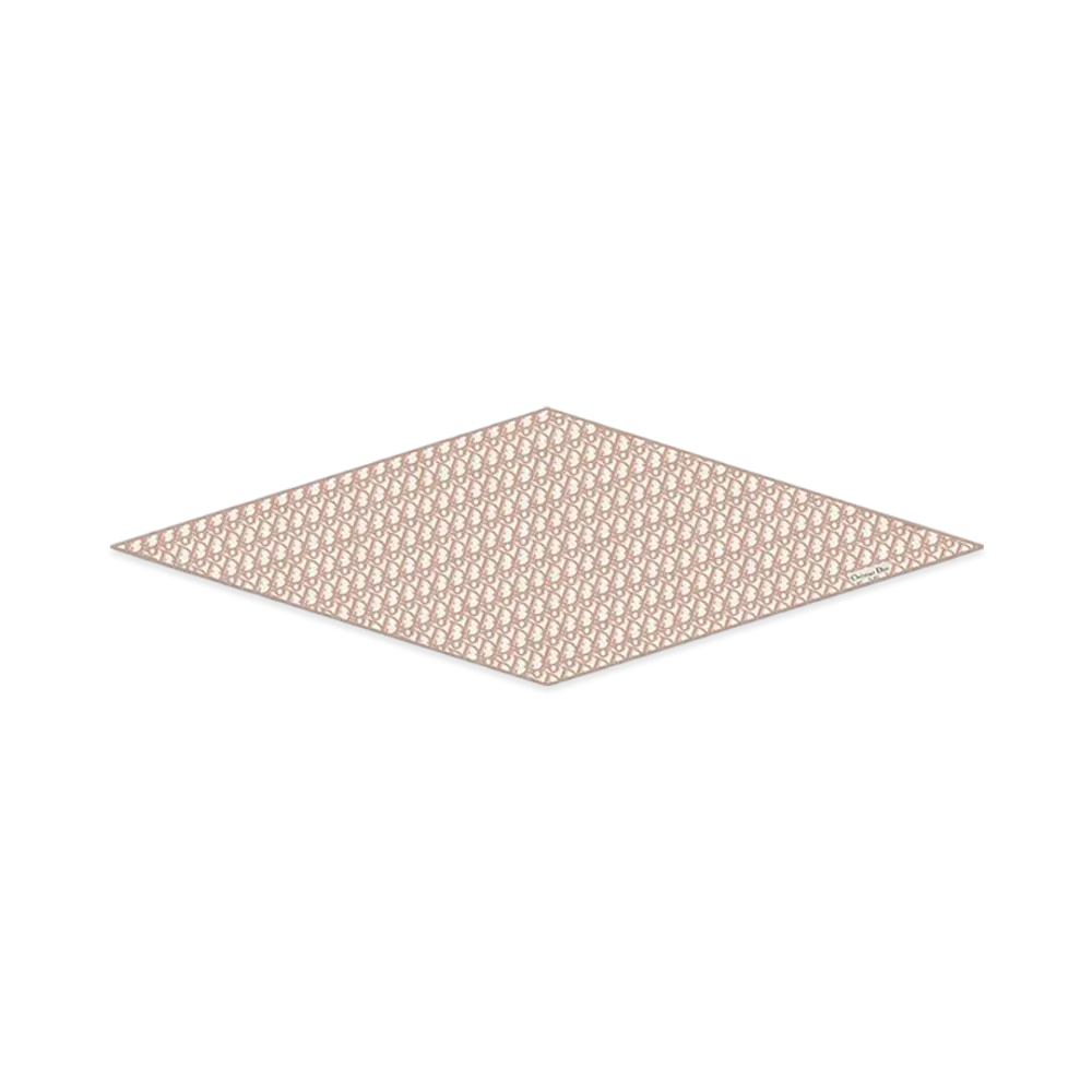 Dior Oblique Dior Diamond Silk Twill "Rose des Vents"