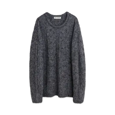 OUR LEGACY Popover Roundneck Zombie Acrylic "Stormy Blue"