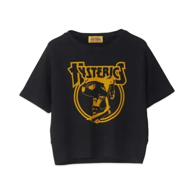 HYSTERIC GLAMOUR Board Girl Sweatshirt "Black"