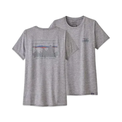 Patagonia Women's Capilene Cool Daily Graphic Shirt "Grey"