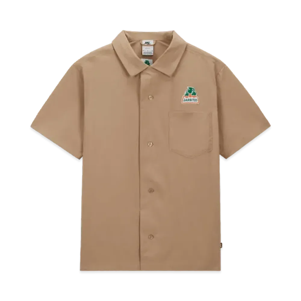 Nike SB x Jarritos Bowling ButtonUp Shirt "Khaki"