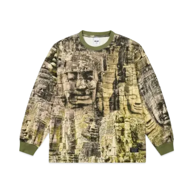 PALACE 2-Tone Waffle Longsleeve "Camo"