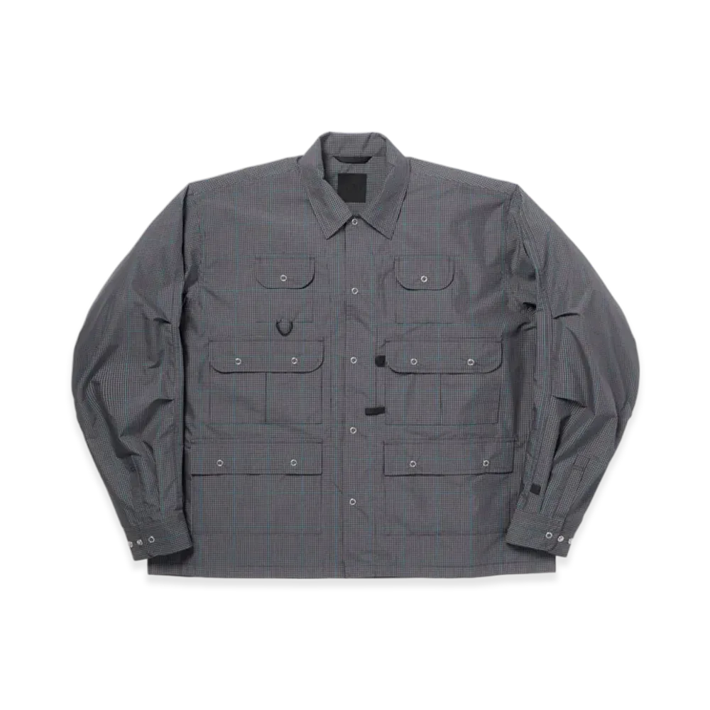 DAIWA PIER39 Tech Multi Fishing Pocket Shirt L/S "Black"