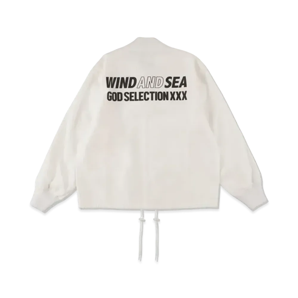 WIND AND SEA x GOD SELECTION XXX N-1 Nylon Blouson "White"