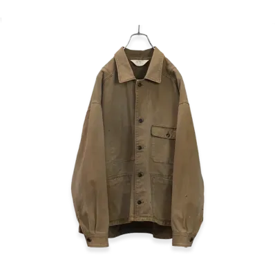 ANCELLM Chino Shirt Jacket "Beige"