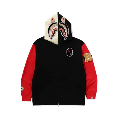 A BATHING APE Shark Full Zip Hoodie CHINA "Multi"