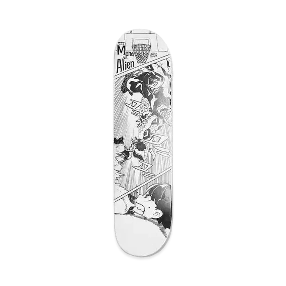 atmos x Acky Bright TOKYO23 Skateboard deck6 "Multi"