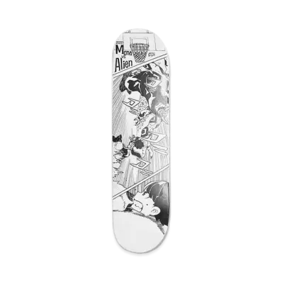atmos x Acky Bright TOKYO23 Skateboard deck6 "Multi"