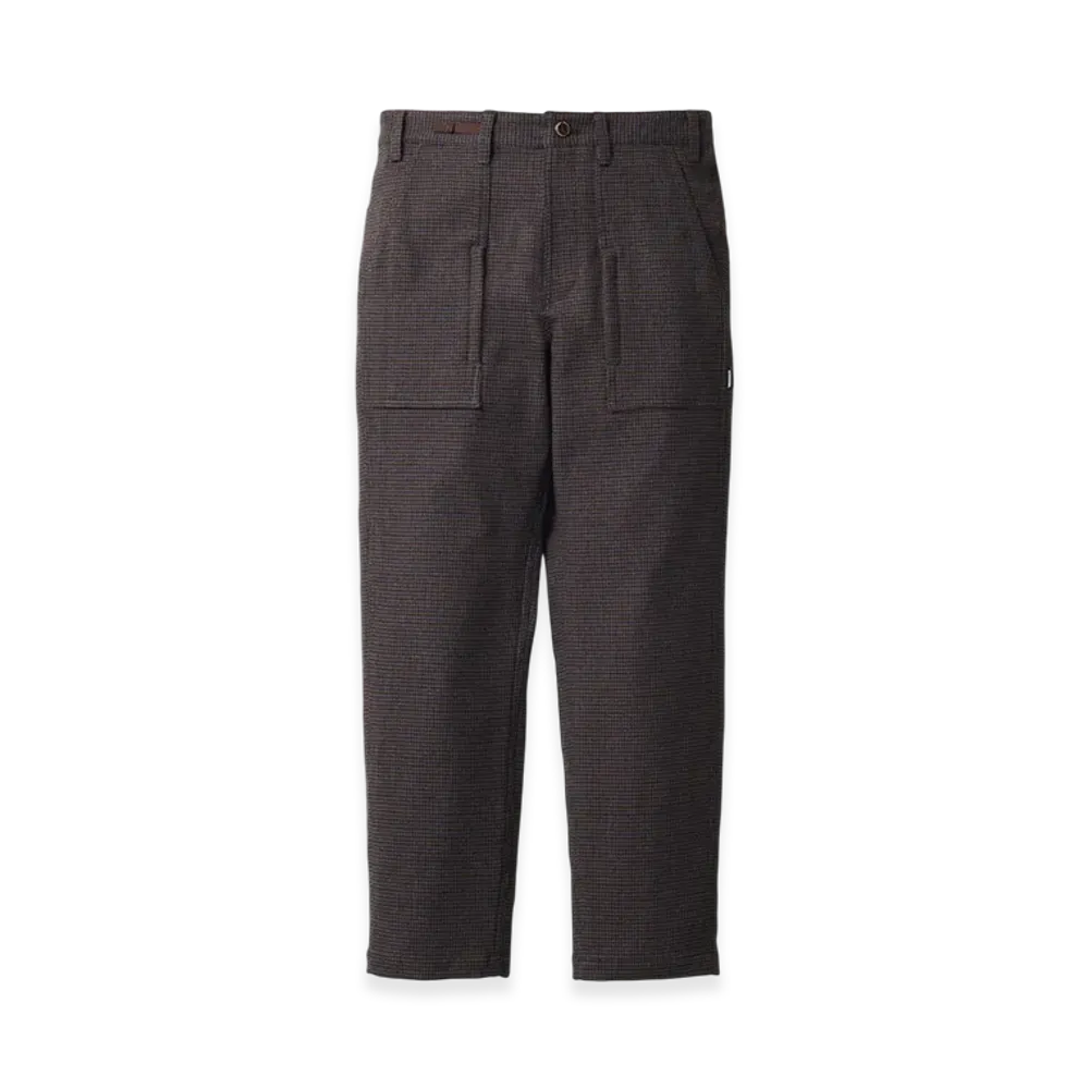NEIGHBORHOOD GC Check Baker Pants "Blue/Brown"