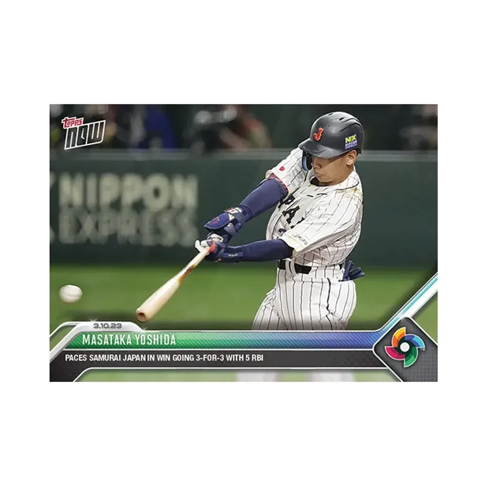吉田正尚 [14](2023 WBC トップスナウ JPカード)