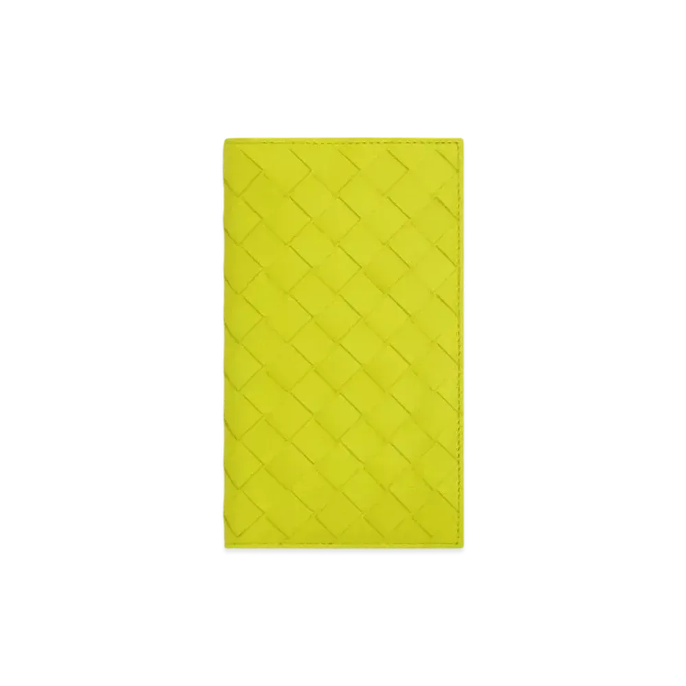 Bottega Veneta Long Wallet With Detachable Pocket "Kiwi/Camping"