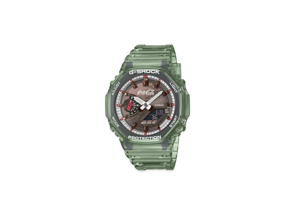 Casio G-Shock x Coca-Cola GA-2100CC-3AJR "Green"