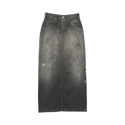Acne Studios Mid-Length Denim Skirt "Black"