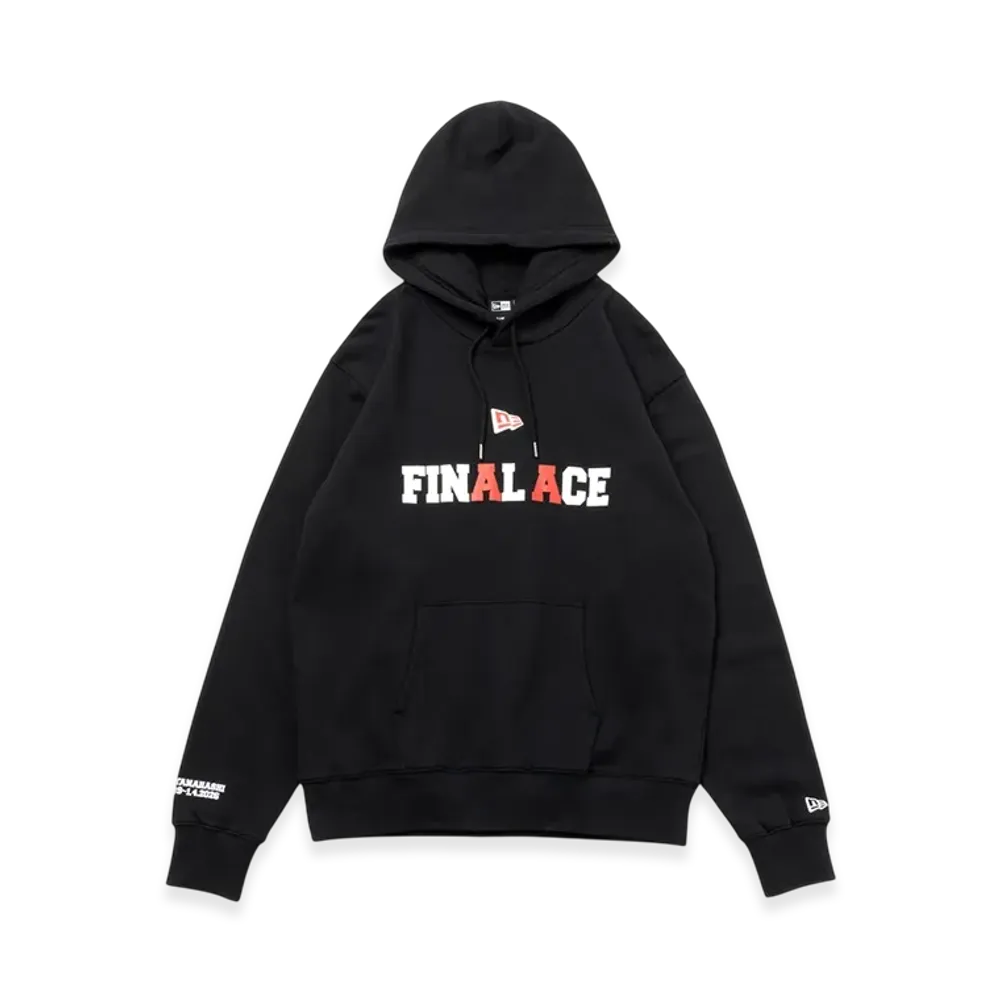 NEW ERA x New Japan Pro-Wrestling French Terry Sweat Pullover Hoodie FINAL ACE Hiroshi Tanahashi "Black"