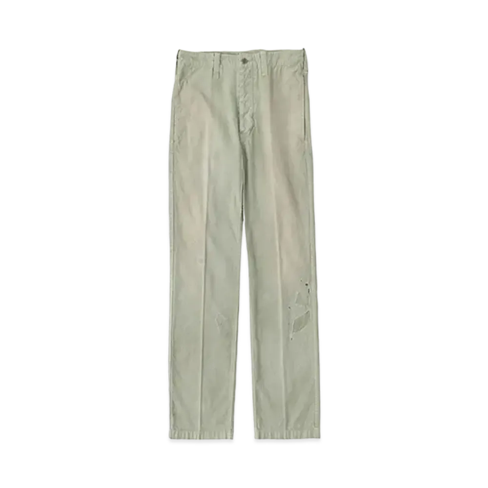 visvim GIFFORD PANTS DMGD "Green"