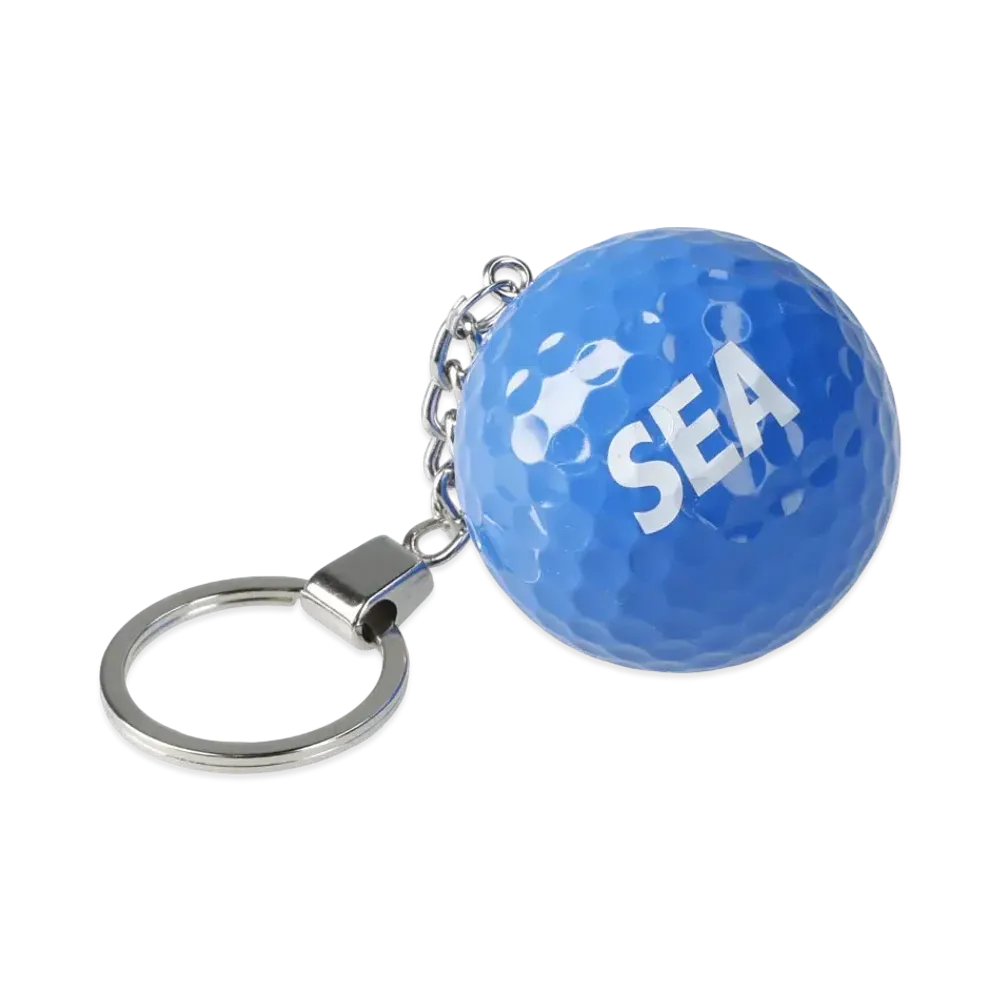 WIND AND SEA SEA (GOLF BALL) KEY HOLDER "Blue"