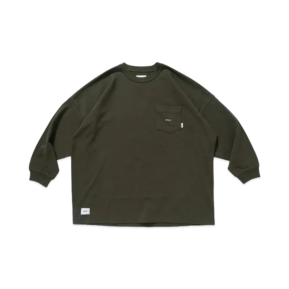 WTAPS Aii 01 / LS / Cotton "Olive Drab"