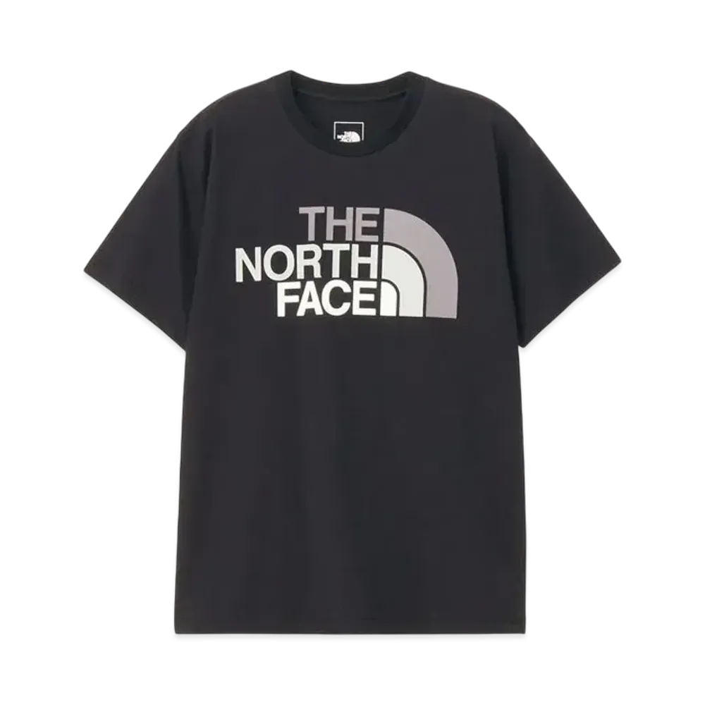 The North Face Short Sleeve Flash Dry Colorful Logo Cotton Tee "Black"