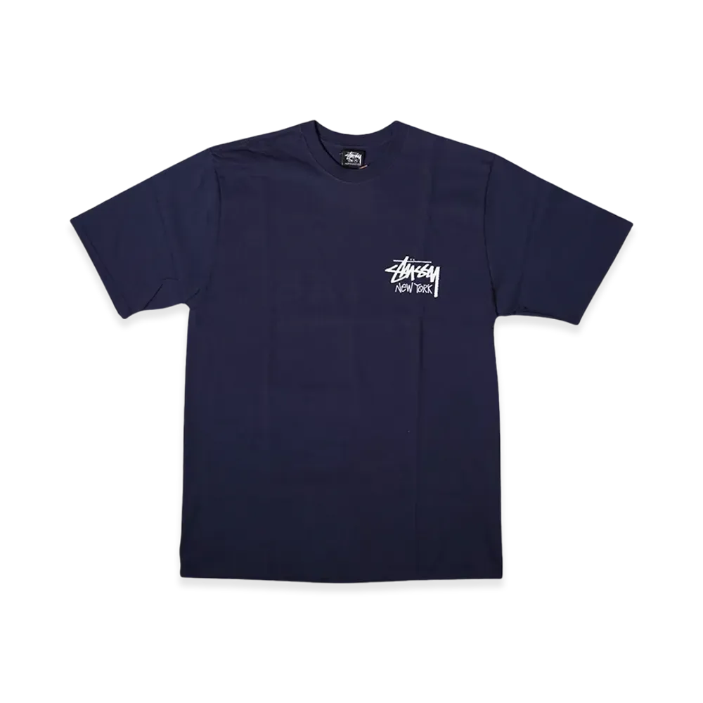 Stussy Stock New York Tee "Navy"