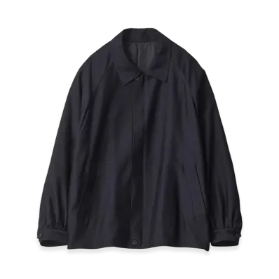 ssstein W/R/SI Oversized Harrington Jacket "Dark Navy"